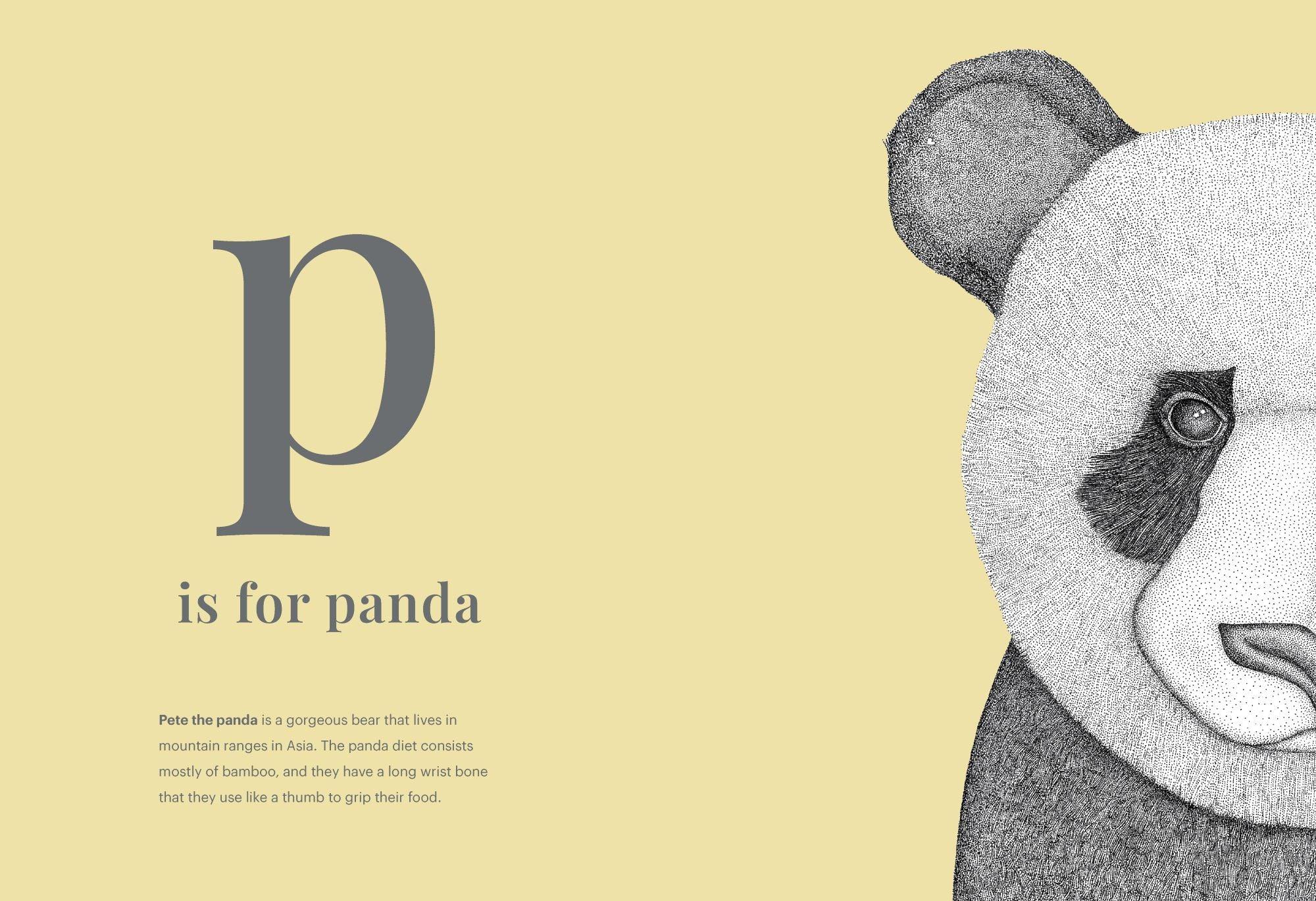 Sách ngoại văn: Dots By Donna - The Animal Alphabet