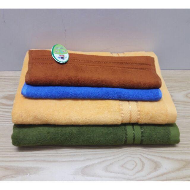 Combo 2 khăn tắm cotton m4+ 2 khăn mặt cotton