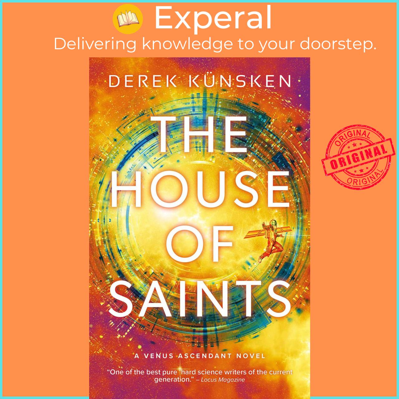 Sách - The House of Saints - Venus Ascendant Book Two by Derek Künsken (US edition, hardcover)