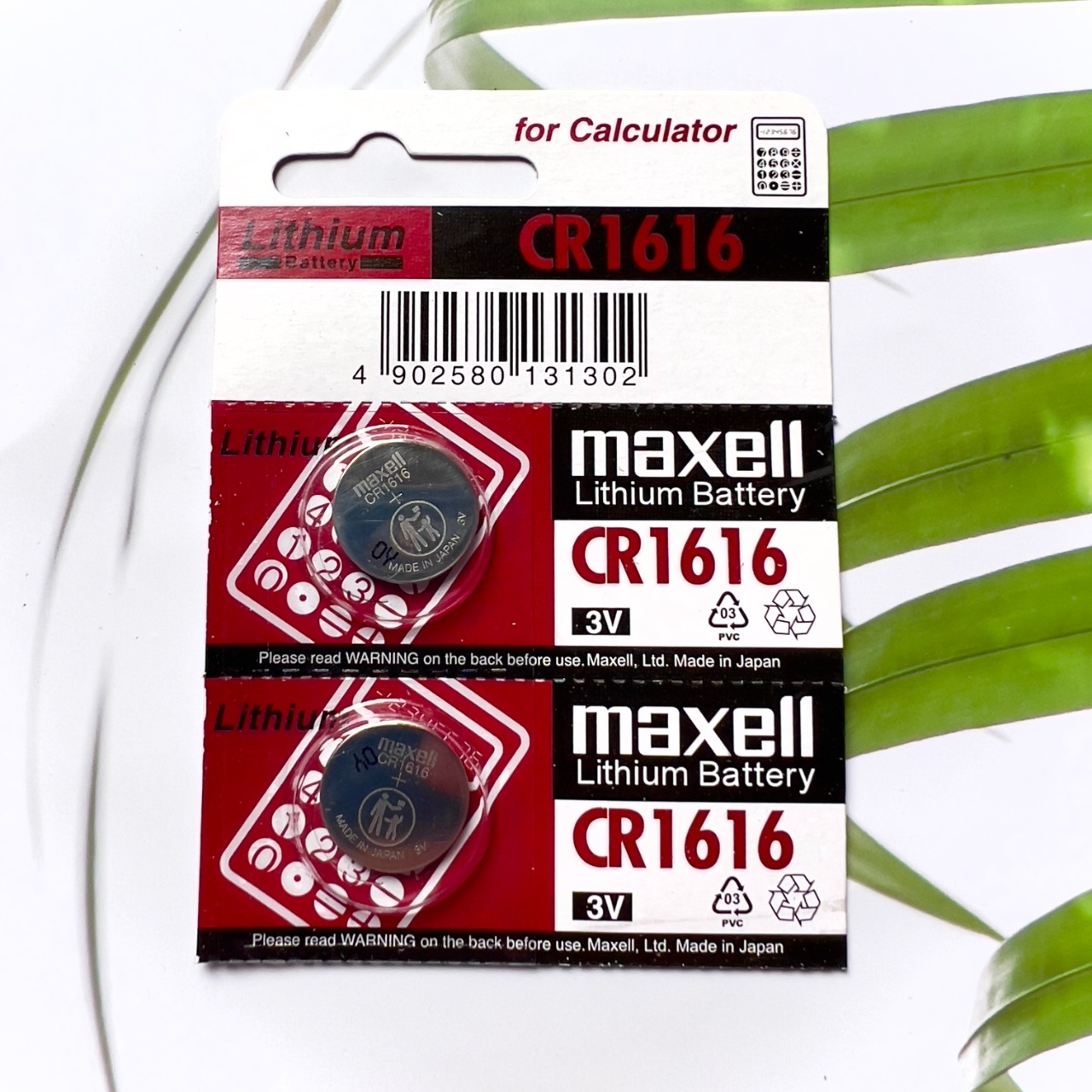 Pin CR1616 Maxell 3V (Viên Lẻ) Hàng Chính Hãng Made in Japan 1 Viên