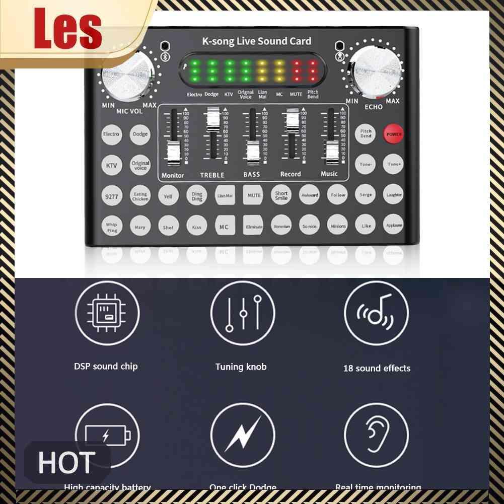 Thẻ Âm Thanh Nổi Bluetooth F9 Chuyên Dụng Cho Phát Sóng Trực Tiếp