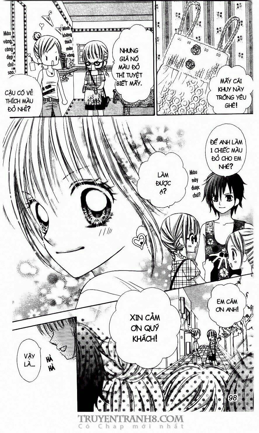 tiệm thời trang, love cotton chapter 4 12