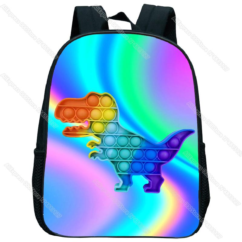 Ba Lô Mẫu Giáo Trẻ Em Pop Nó Mini Có Túi Trẻ Em Hoạt Hình Sinh Đựng Tập Đi Ba Lô Mochila Infantil Bé Gái Bé Trai Toddl Tặng