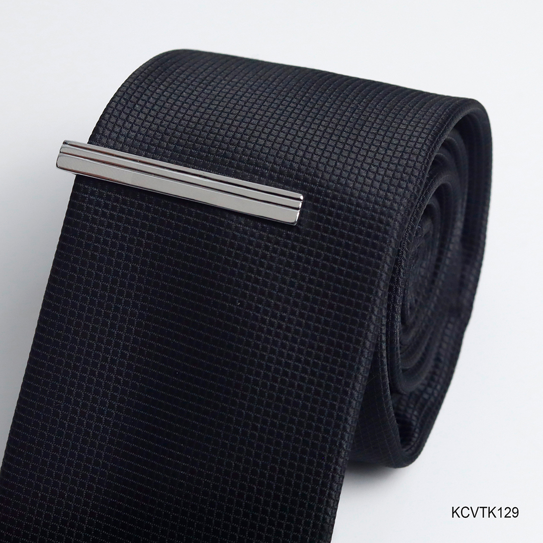 Kẹp cà vạt cao cấp màu bạc - Thomas Nguyen