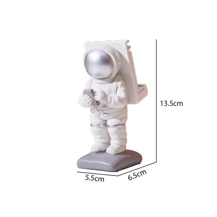 TƯỢNG PHI HÀNH GIA ASTRONAUTS trang trí đỡ điện thoại đẹp mắt