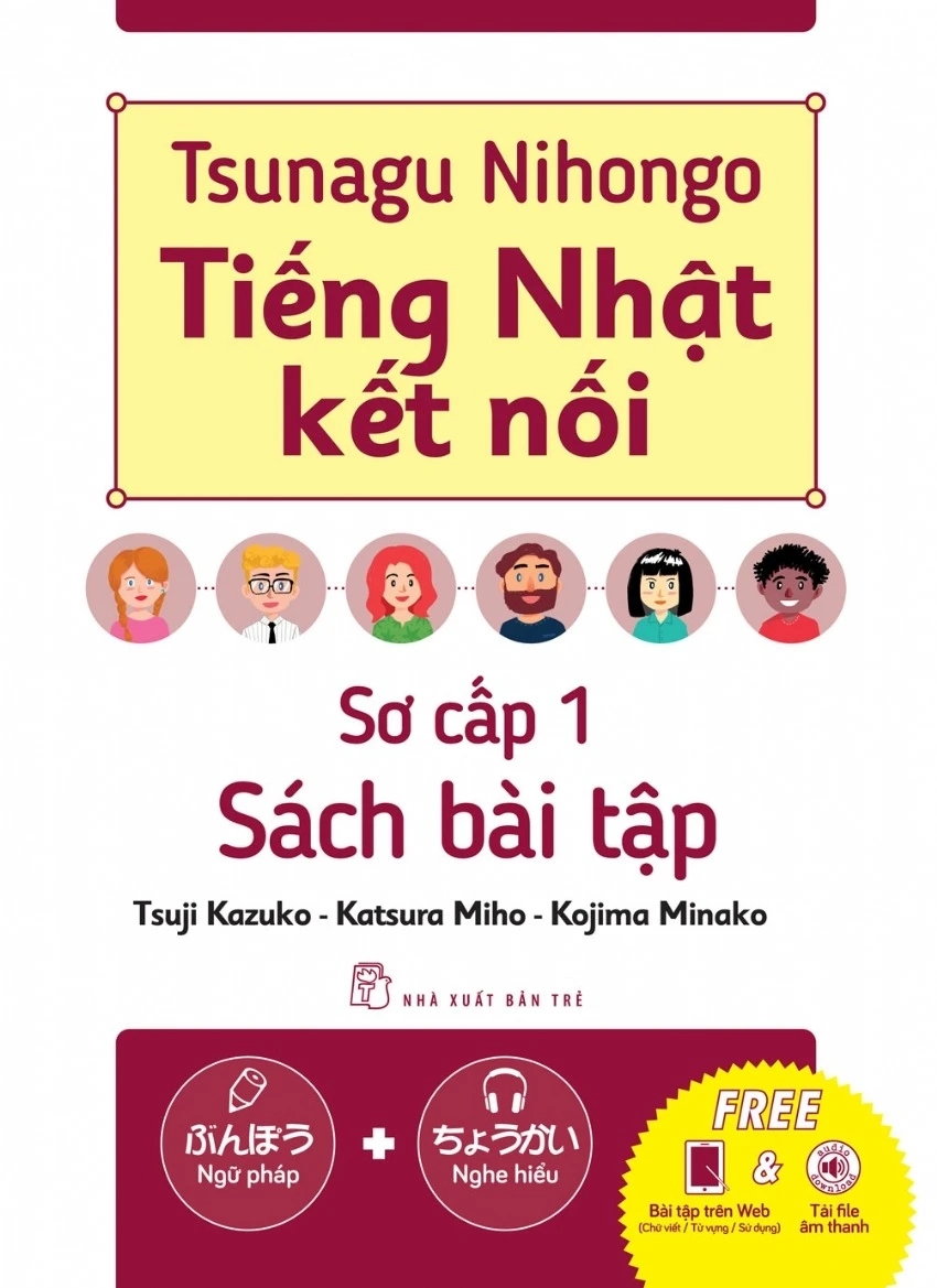 Combo Sách Tsunagu Nihongo - Tiếng Nhật Kết Nối - Sơ Cấp 1 + Sách Bài Tập (Bộ 2 Cuốn) - TRẺ