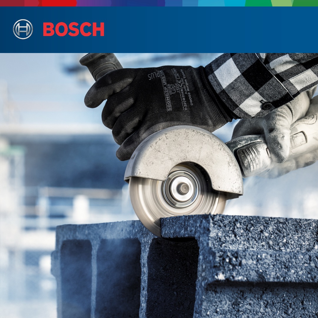 Đĩa cắt kim cương Bosch Turbo 105x16mm đa năng