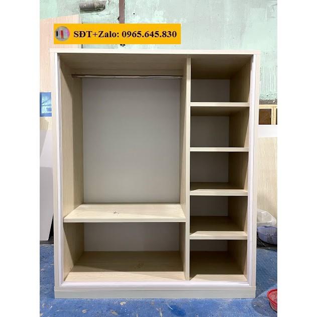 Tủ Nhựa Đài Loan 3 Cánh Màu Gỗ Sồi 680