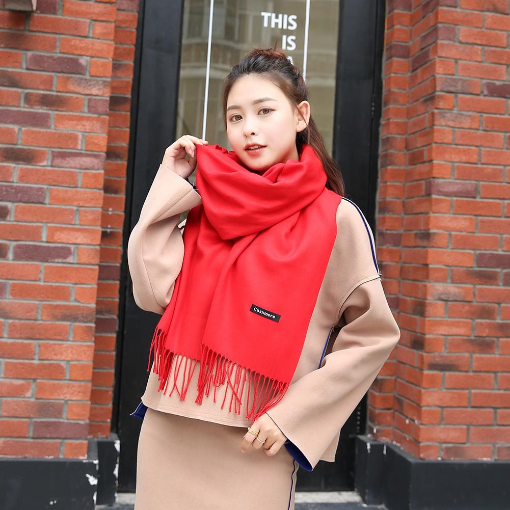 KHĂN CHOÀNG CASHMERE TRƠN MÀU CAO CẤP HÀNG LOẠI I MS02