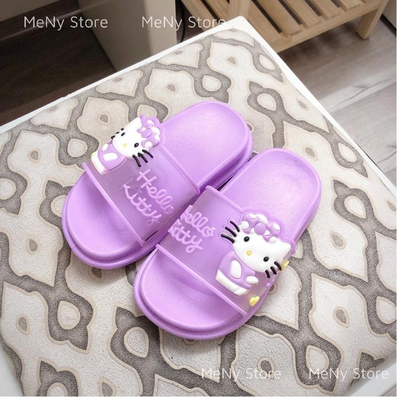 Dép lê Hello Kitty quai ngang đế mềm thời trang, dễ thương cho bé gái XNY-8839