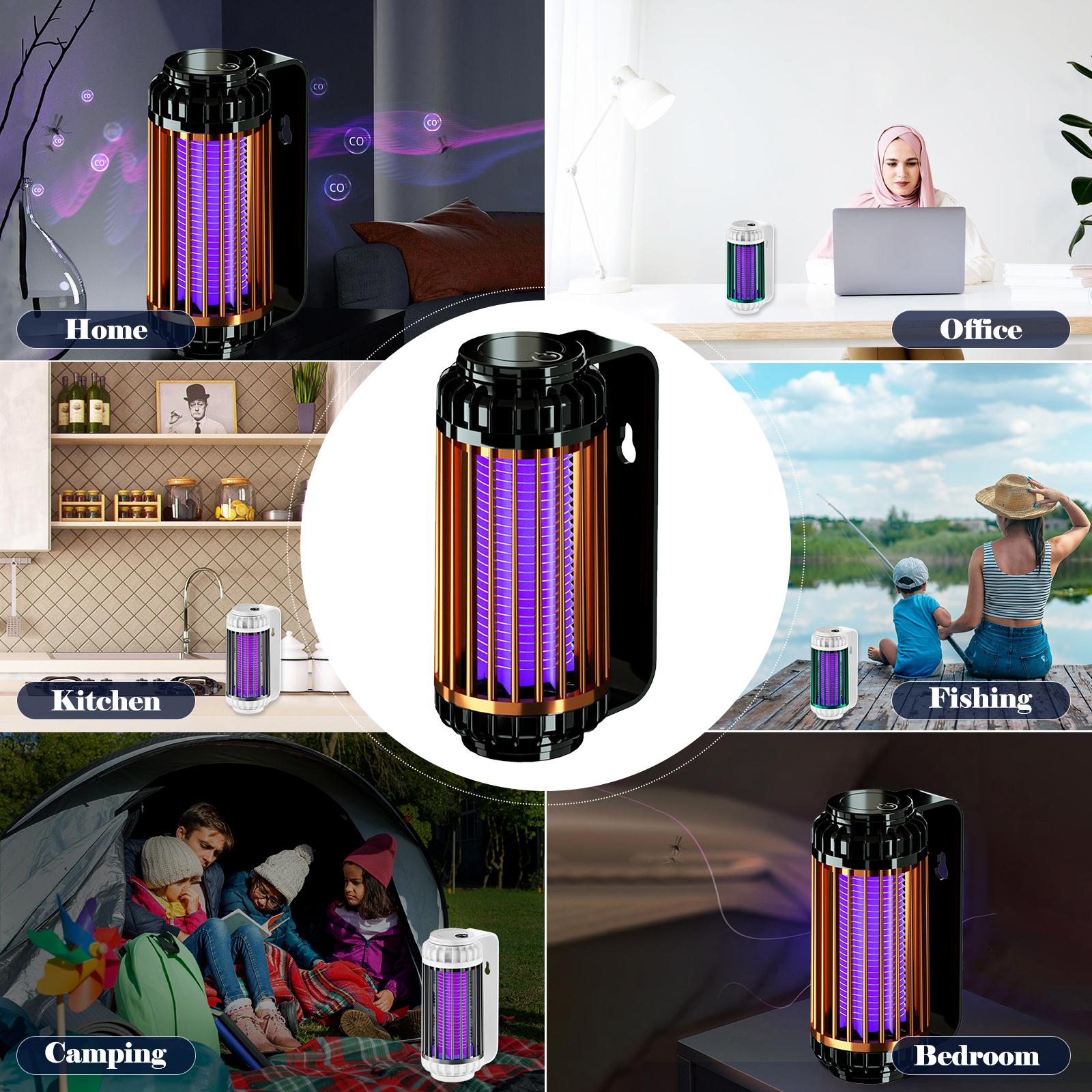 Đèn Diệt Muỗi Usb Treo Tường