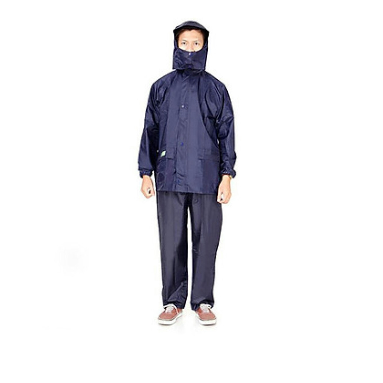Bộ Áo Mưa Vải Dù Cao Cấp – Không Thấm - size XL từ 55-60kg