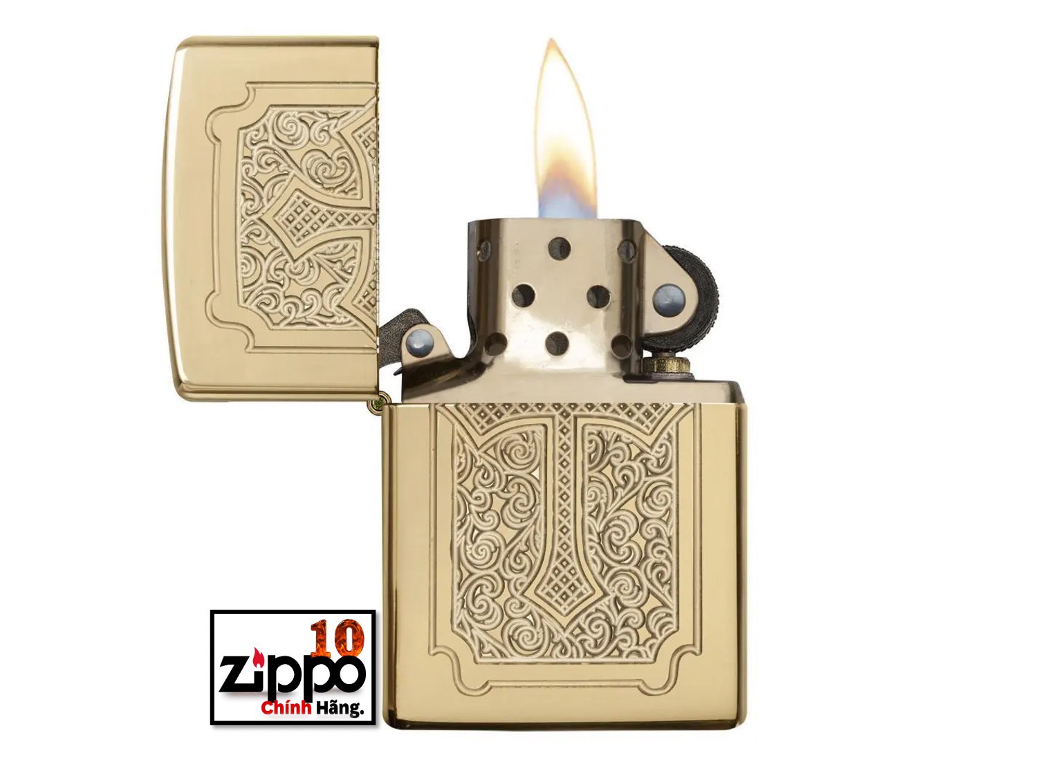 Bật lửa ZIPPO 29436 Armor Eccentric - Chính hãng 100%