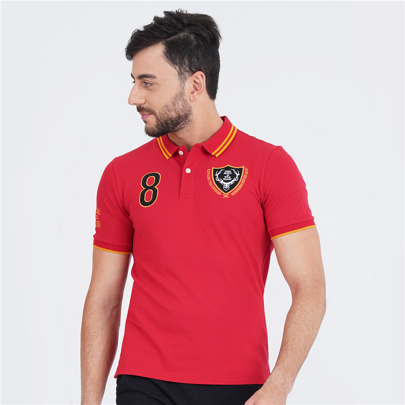 Áo Thun Có Cổ Nam Giordano Thematic Polo 01018402