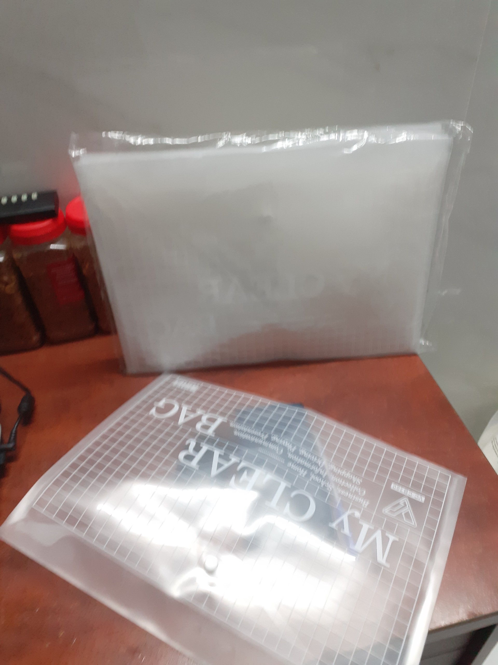 Combo 1 xấp 12 cái bìa nút F4 my clear VC hàng siêu dày siêu tốt.