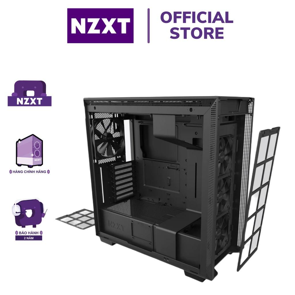 Vỏ Case Máy Tính NZXT H710 Màu Đen Sần- Hàng Chính Hãng