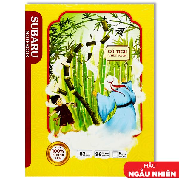 Tập Subaru Cổ Tích - 5 Ô Ly Vuông - 96 Trang 82gsm - Vĩnh Thịnh A088-V1 (Mẫu Bìa Giao Ngẫu Nhiên)