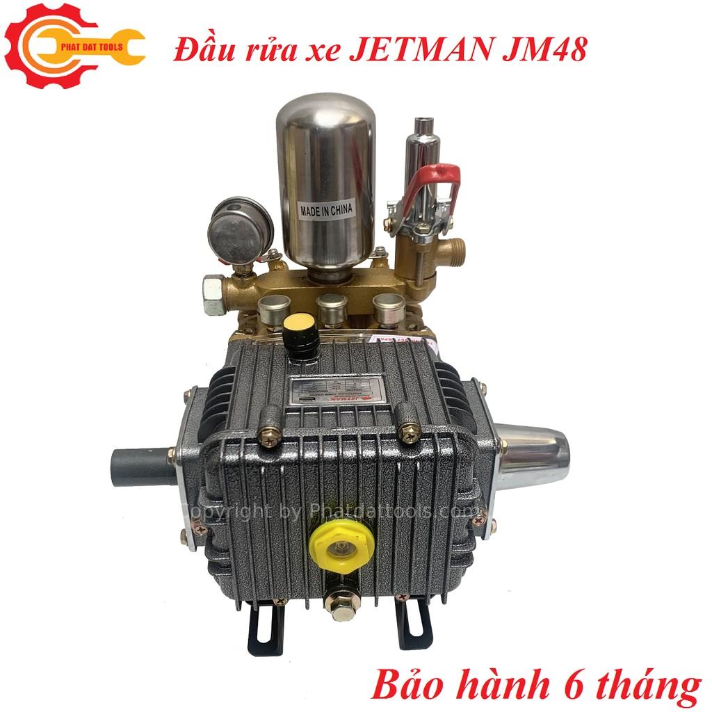 Máy rửa xe đầu rời Jetman JM48-Đầu xịt rửa xe-Bảo hành chính hãng 6 tháng