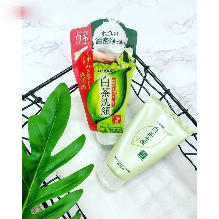 Sữa rửa mặt trà xanh R.ohto Shirochasou Nhật Bản 120g cho da dầu mụn