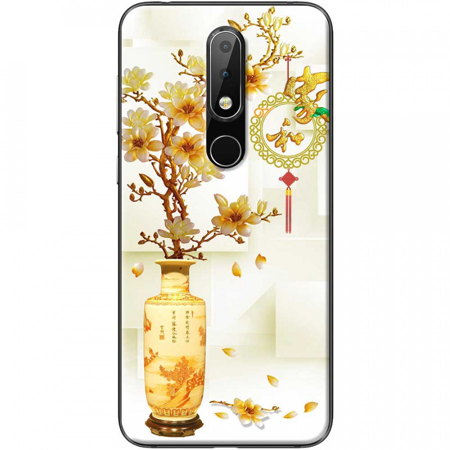 Ốp lưng dành cho Nokia 3.1 Plus mẫu Chậu sứ