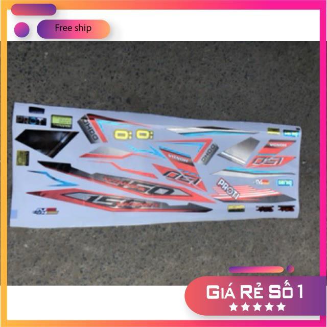 Tem rời dành cho Winner cam đen chất liệu Crom