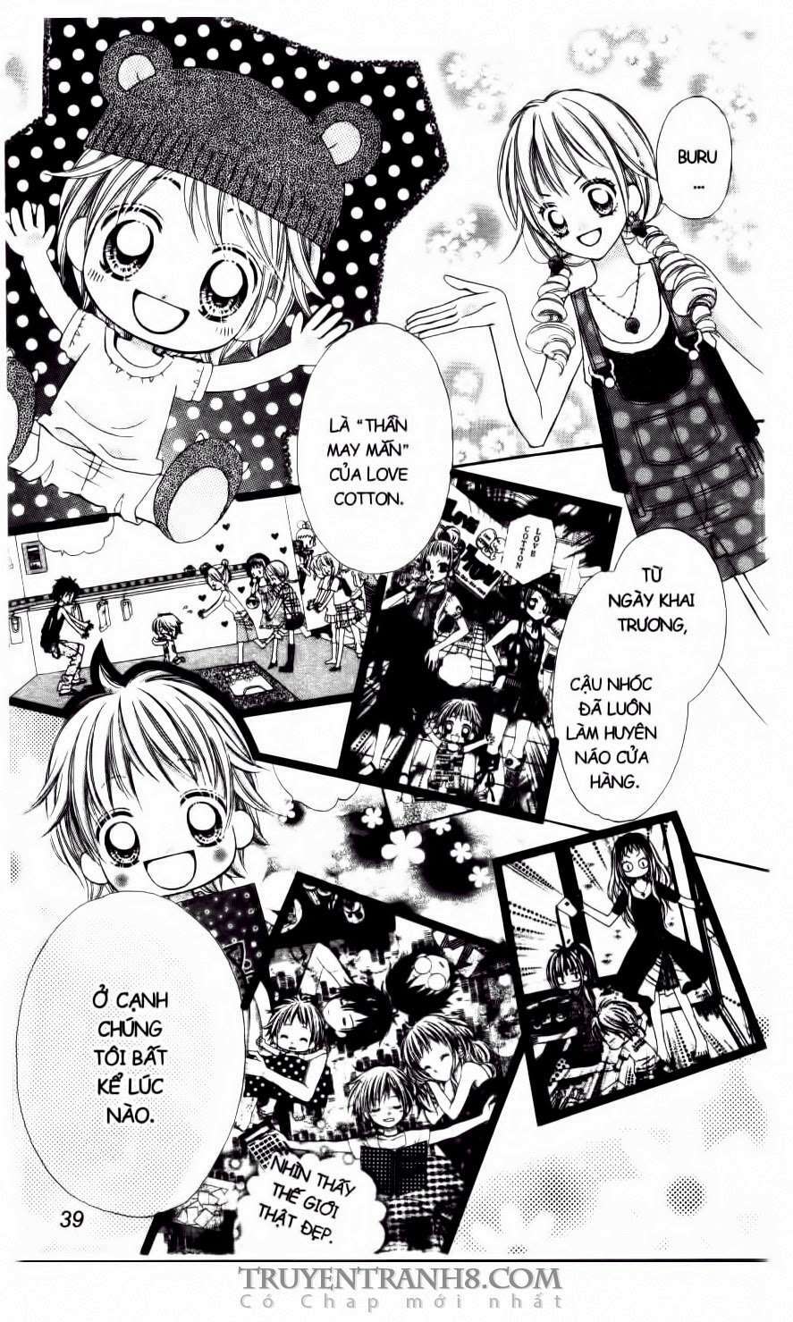 tiệm thời trang, love cotton chapter 26 9