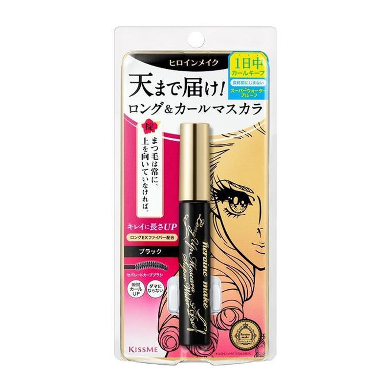 Mascara Vuốt Dài Và Cong Mi ,Không Lem Trôi Kissme Long Up