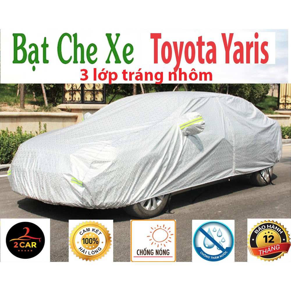 Bạt Che Phủ Xe Toyota Yaris Cao Cấp