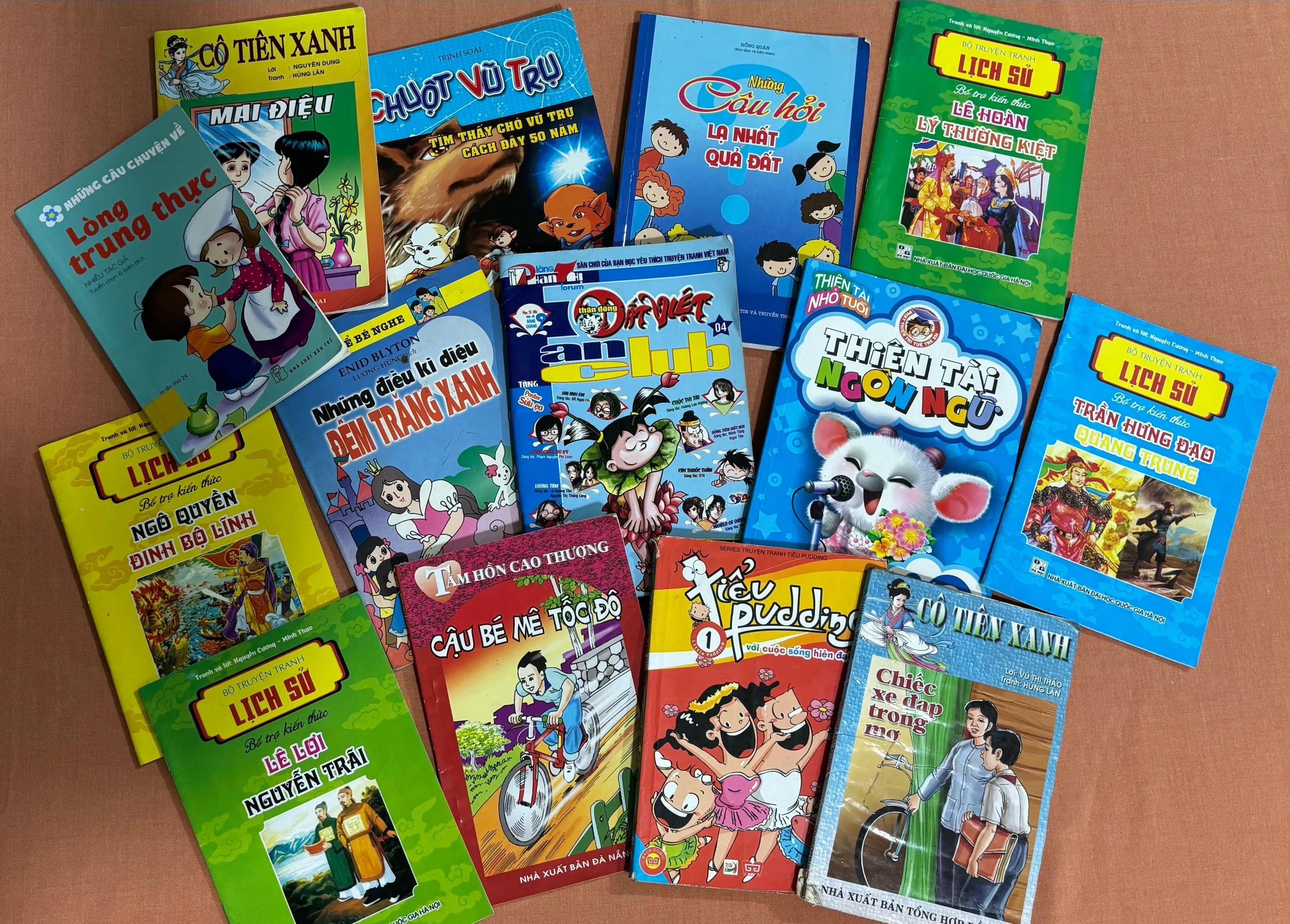 Combo 14 quyển truyện tranh thiếu nhi