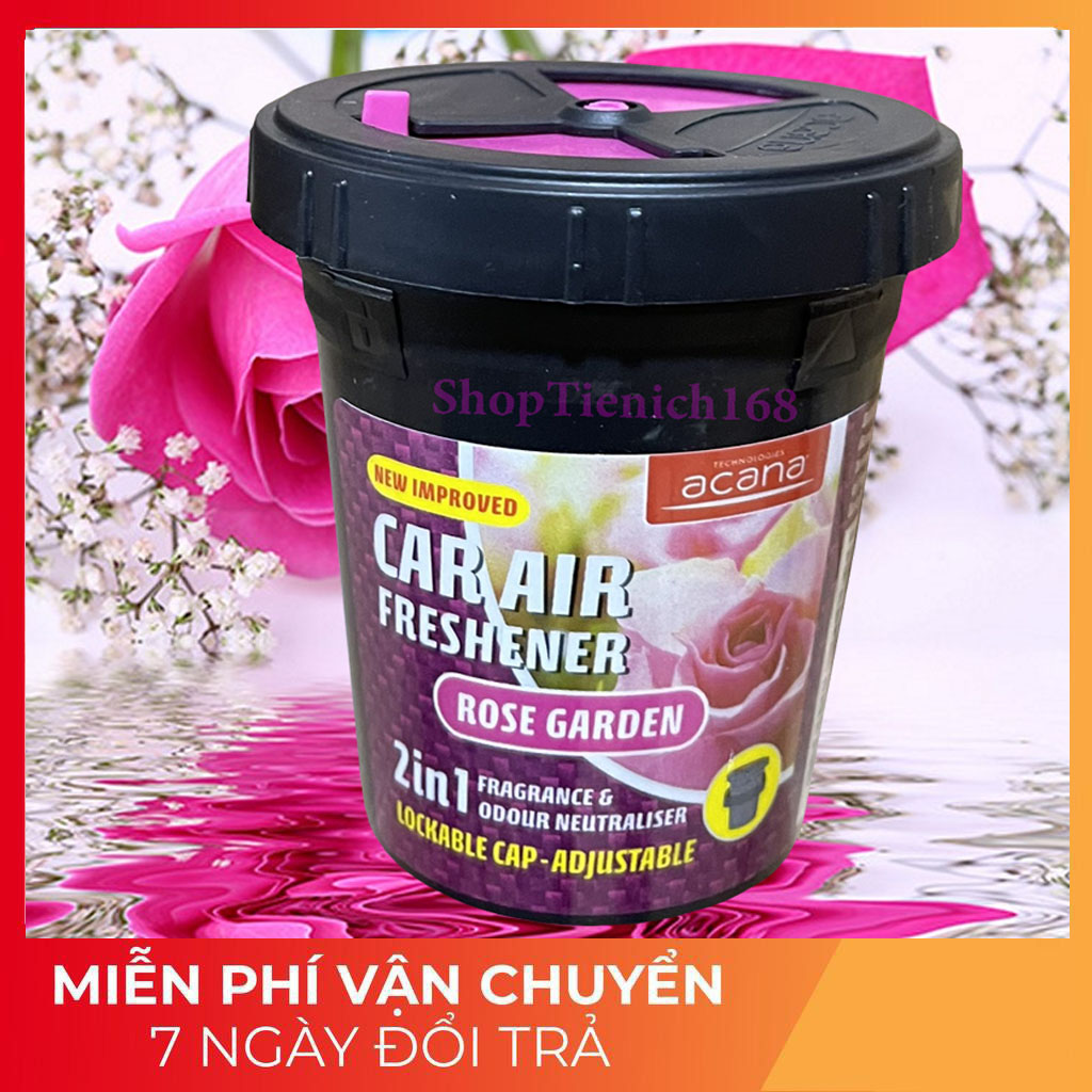 Sáp thơm ôtô Acana Chông say xe Hương Dứa Hương caffe