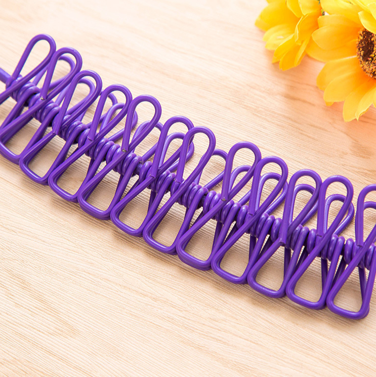 Dây phơi quần áo thông minh có kẹp treo đồ tiện lợi