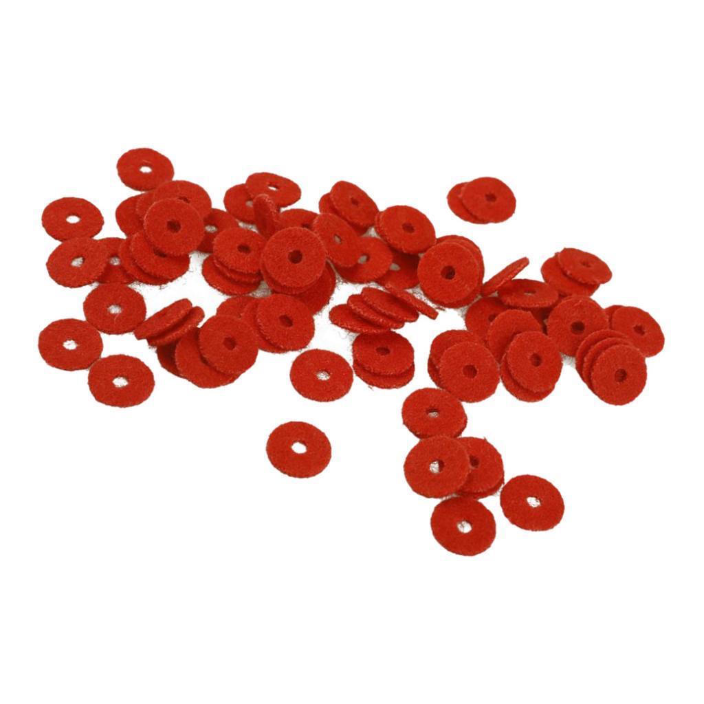 Pack of 90  Felt Balance Rail Punchings - Keyboard Washers - Accs