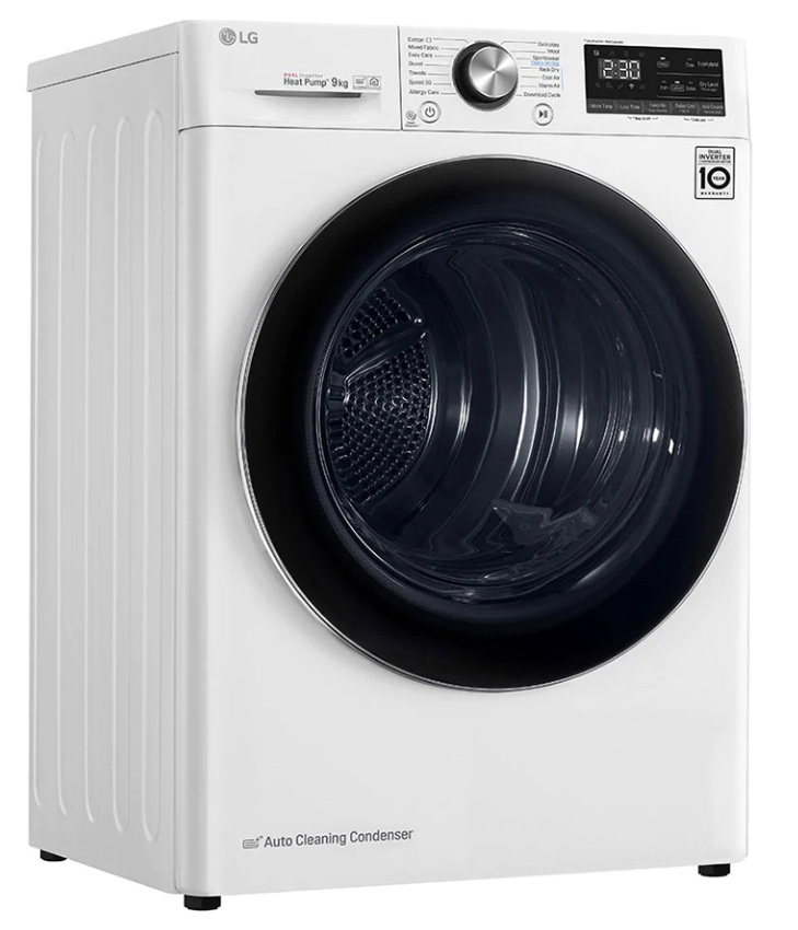 Máy sấy LG 9 Kg DVHP09W - HÀNG CHÍNH HÃNG - CHỈ GIAO TẠI HCM