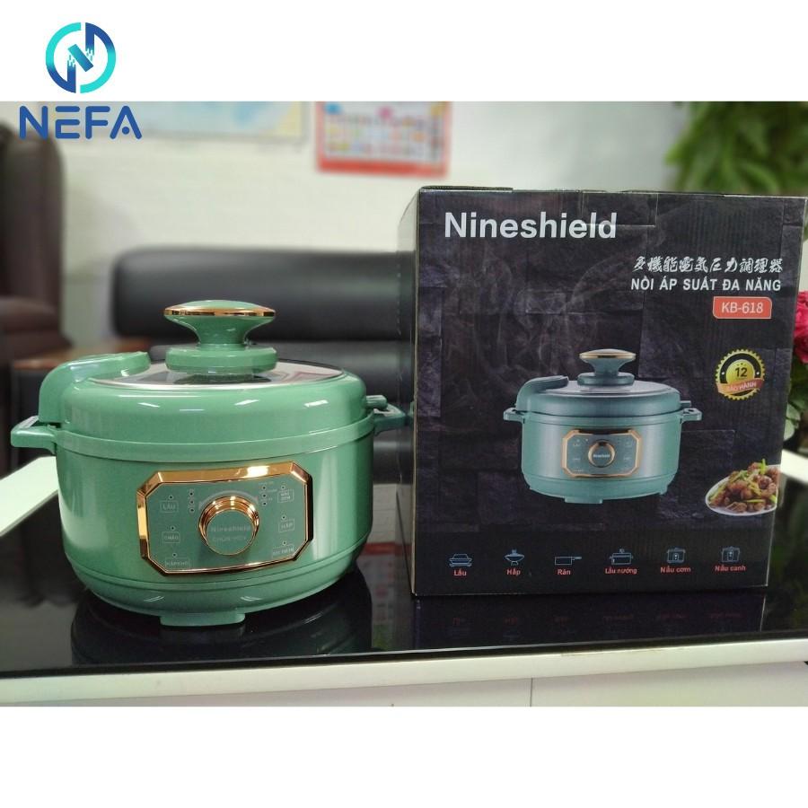 Nồi áp suất Nineshield 4L. Nồi đa năng 6 chức năng