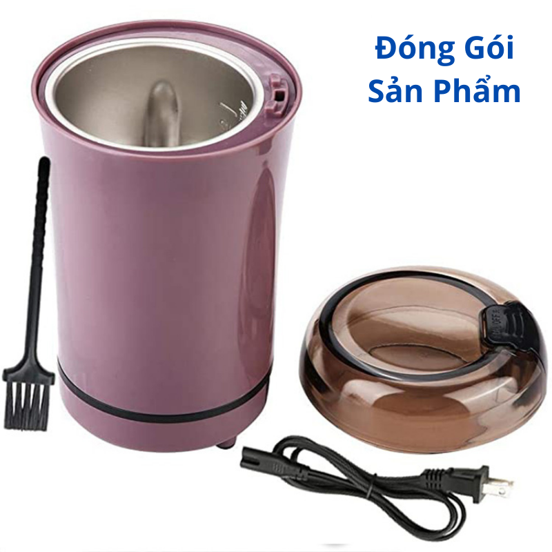 Máy Xay Bột Ngũ Cốc Gia Vị Cafe Hạnh Nhân Muối 450W BUGU BG-M01 - Hàng Chính Hãng