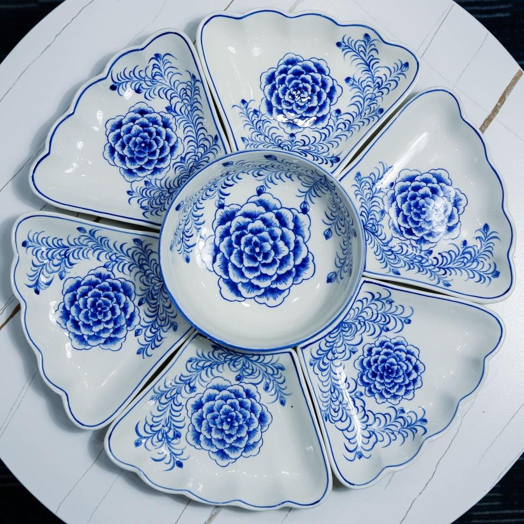 Bộ Hoa Mặt Trời - Bộ Hoa Cúng Bát Tràng - Hoa Mẫu Đơn