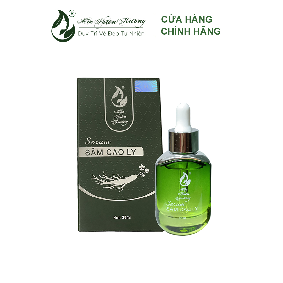 Serum Sâm Cao Ly Dưỡng Trắng, Mịn Da Mộc Thiên Hương 30ml