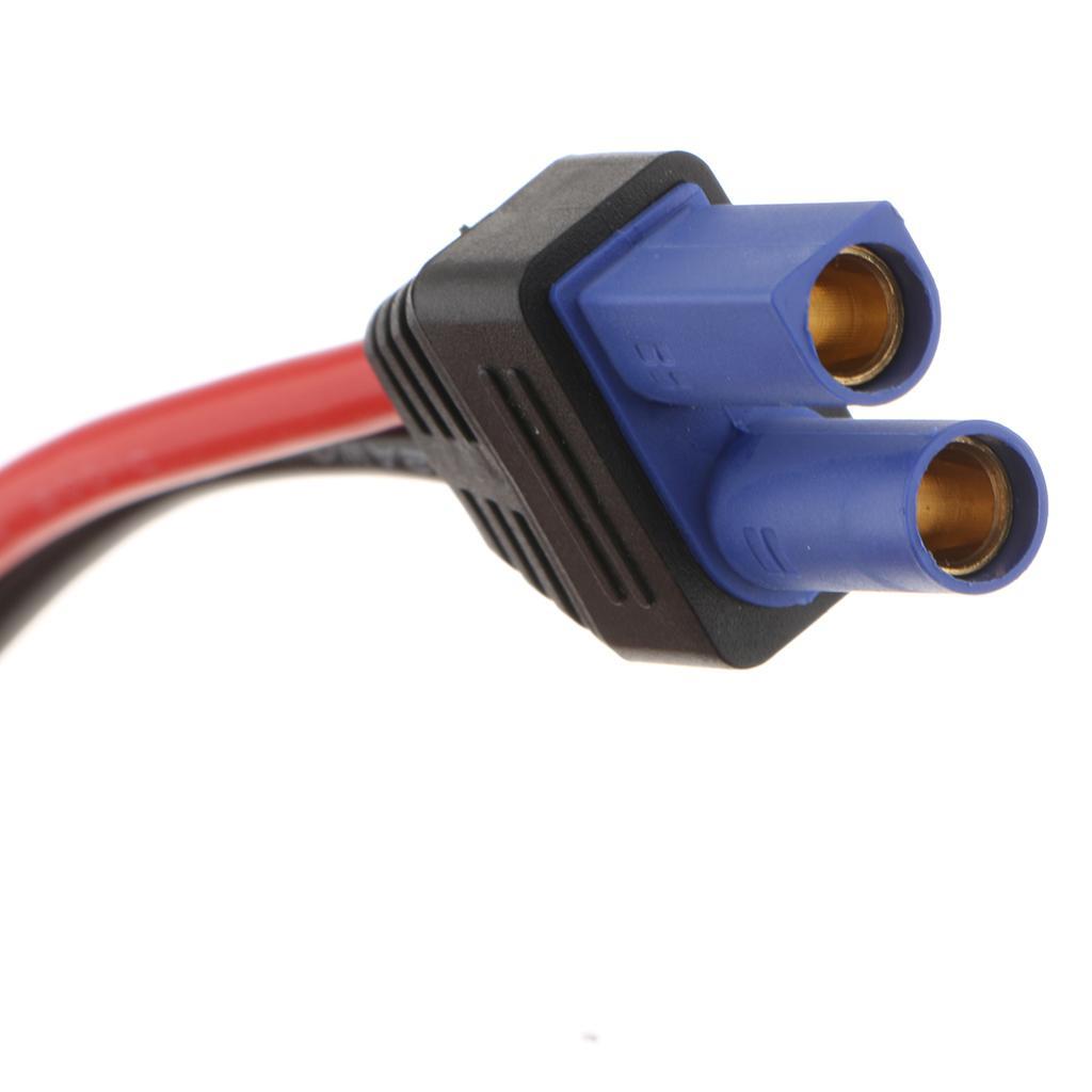 12V SAE to Female Power Adapters Cables For Car Motorcycle Solar Battery