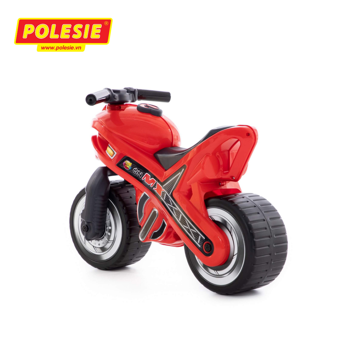 Xe chòi chân mô tô MX (đỏ) 46512 - Polesie Toys