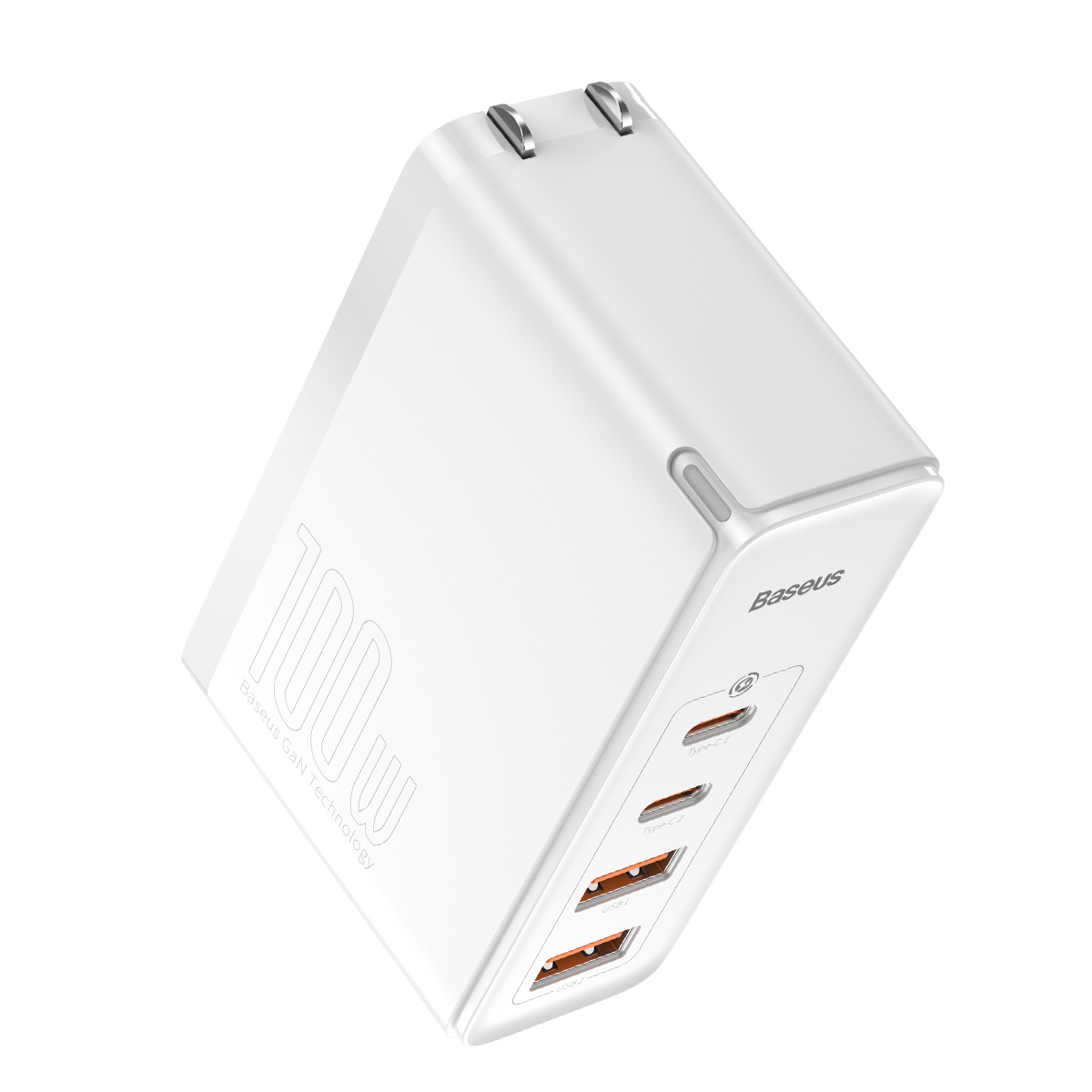 Bộ sạc nhanh 100W Baseus GaN2 Pro Quick Charger 2C 2U - Hàng chính hãng