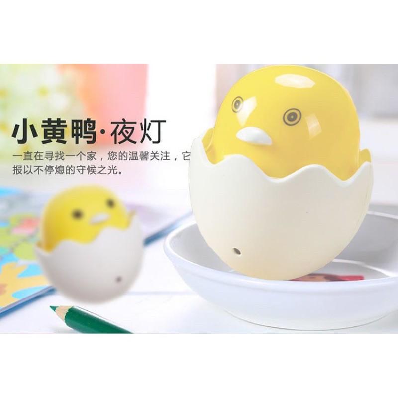 ĐÈN NGỦ QUẢ TRỨNG GÀ NỞ TỰ ĐỘNG SÁNG VÀO ĐÊM - giao hoả tốc, ánh sáng nhẹ nhàng, trang trí căn phòng siêu đáng yêu