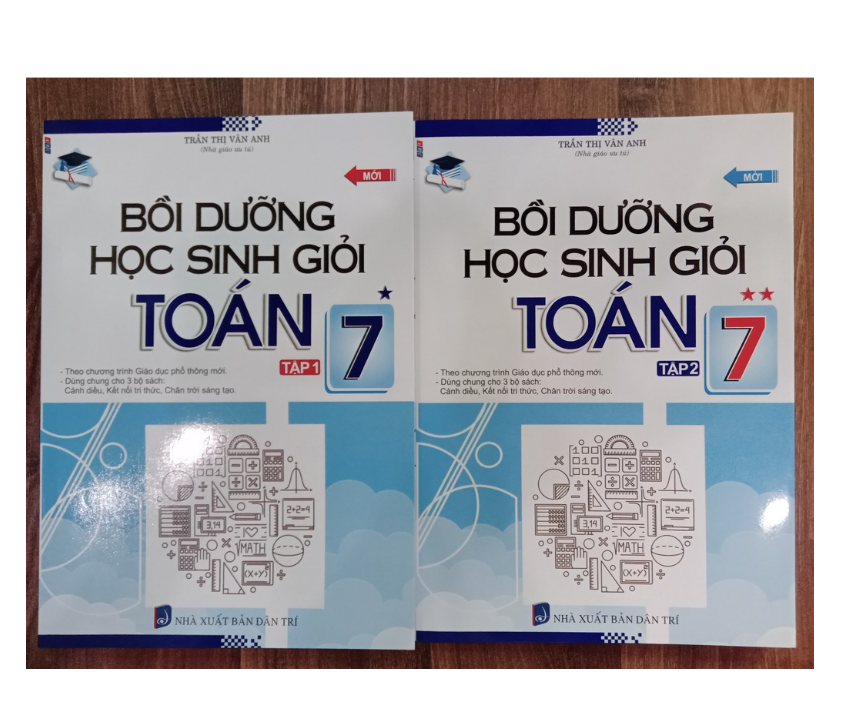 Sách - Combo Bồi Dưỡng Học Sinh Giỏi Toán 7 - Tập 1 + 2