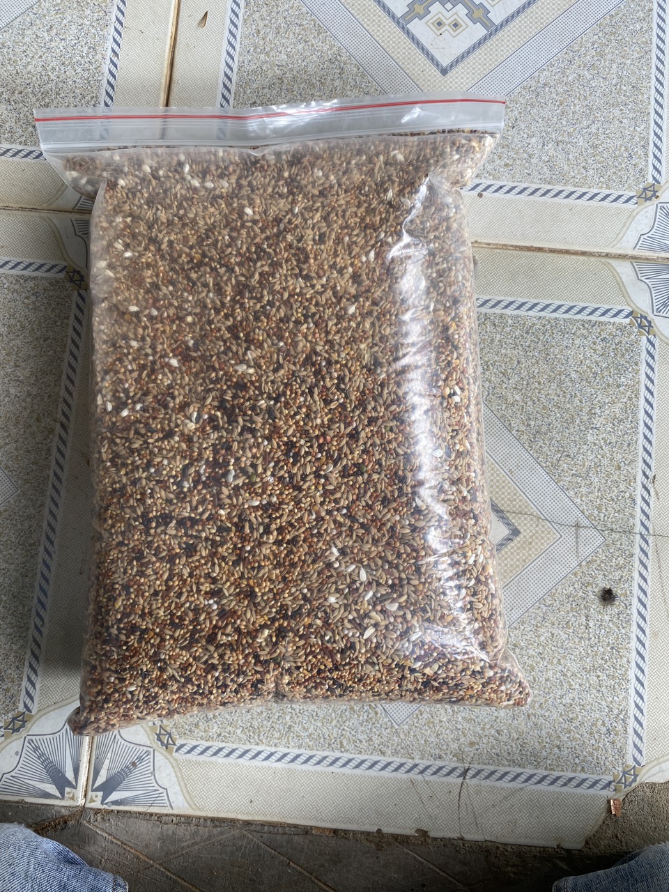 2kg hạt 15 loại ngũ cốc thiên nhiên 100% tăng cường dinh dưỡng giú chim cu cực sung