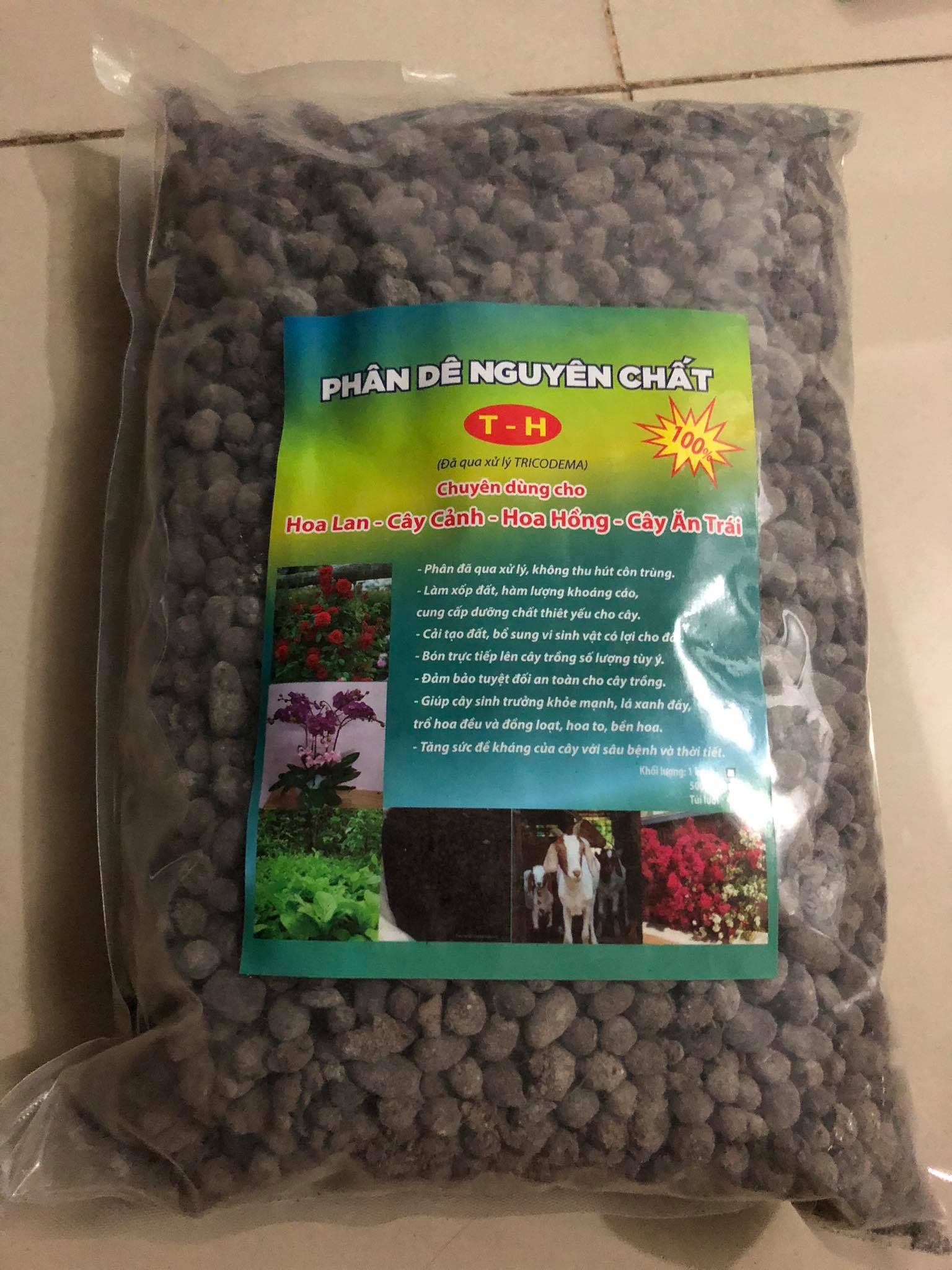 PHÂN DÊ ĐÃ XỬ LÝ TRICHO 1 KG