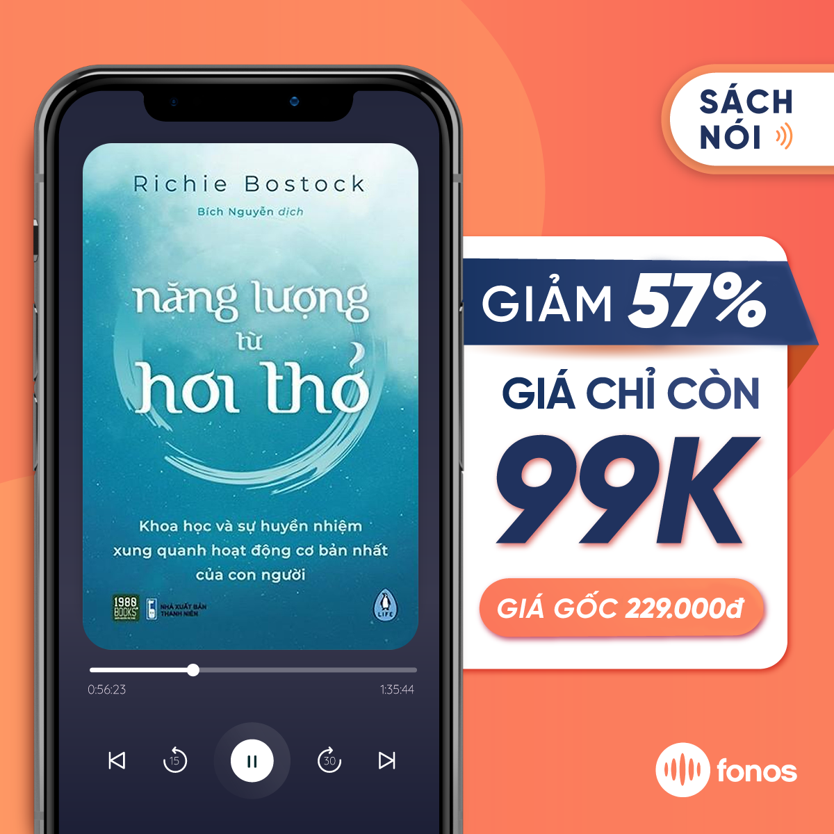 Sách nói: Năng Lượng Từ Hơi Thở