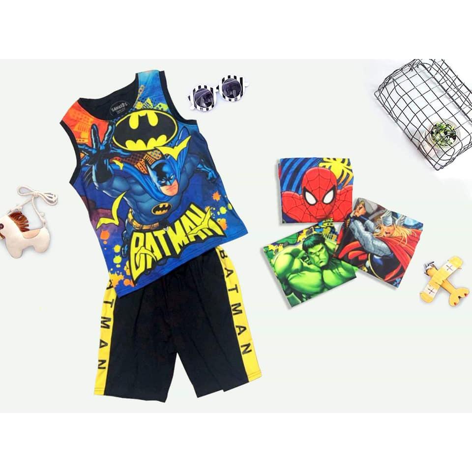 Bộ quần áo siêu nhân sát nách