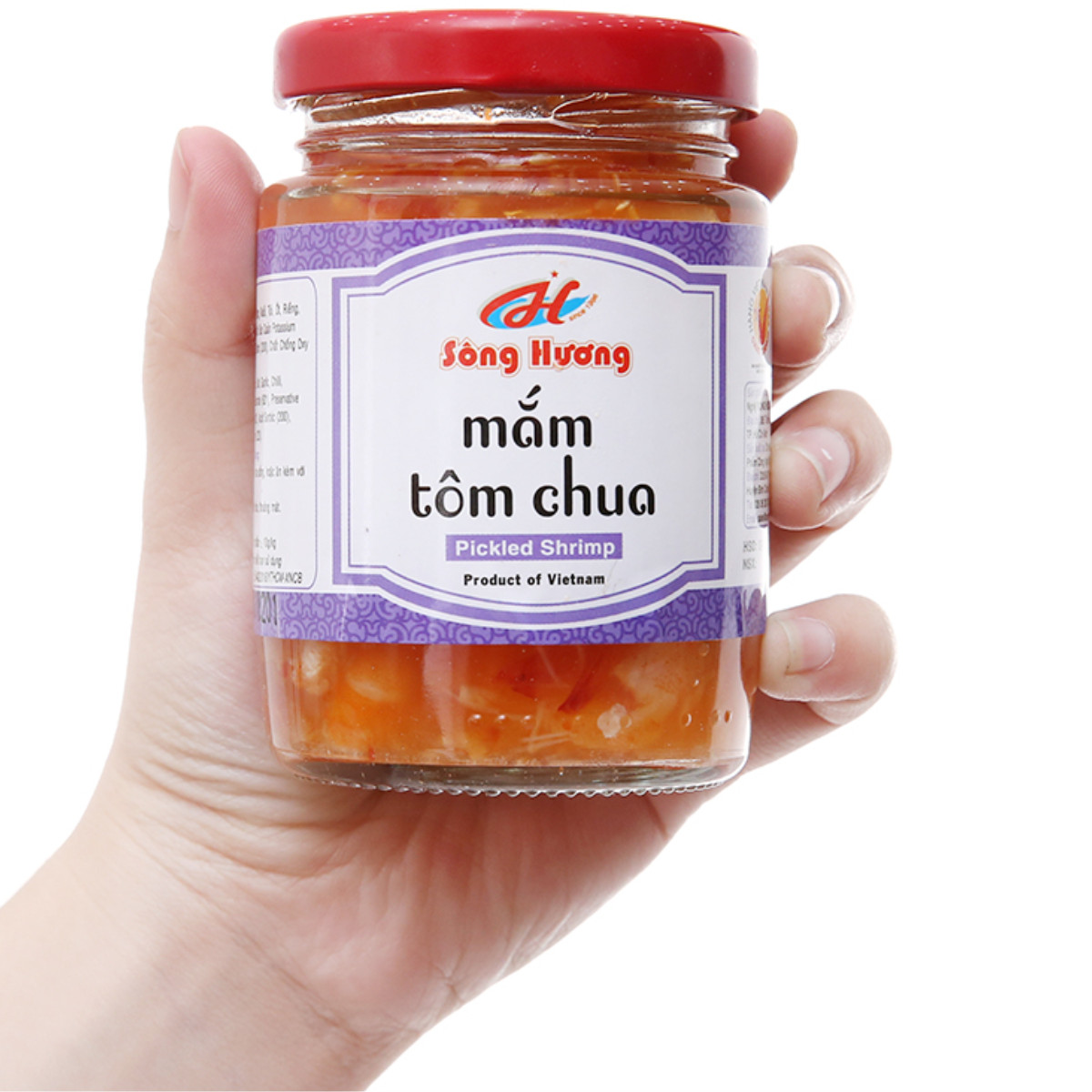 Combo 1 Hũ Mắm Tôm Chua 430g + 1 Hũ Mắm Tôm Chua Trộn Đu Đủ 430g Sông Hương Foods