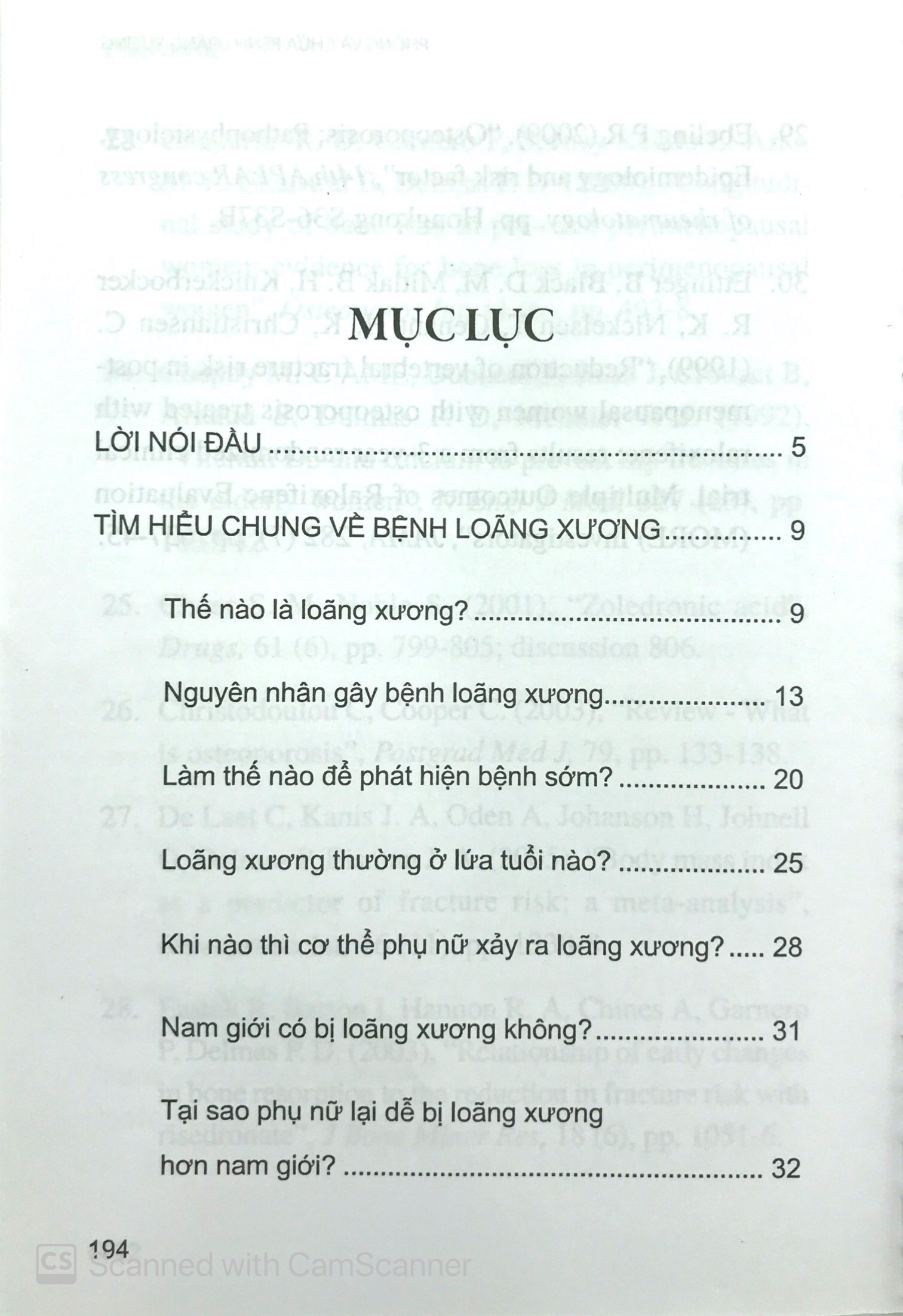 Sách- Phòng Và Chữa Bệnh Loãng Xương