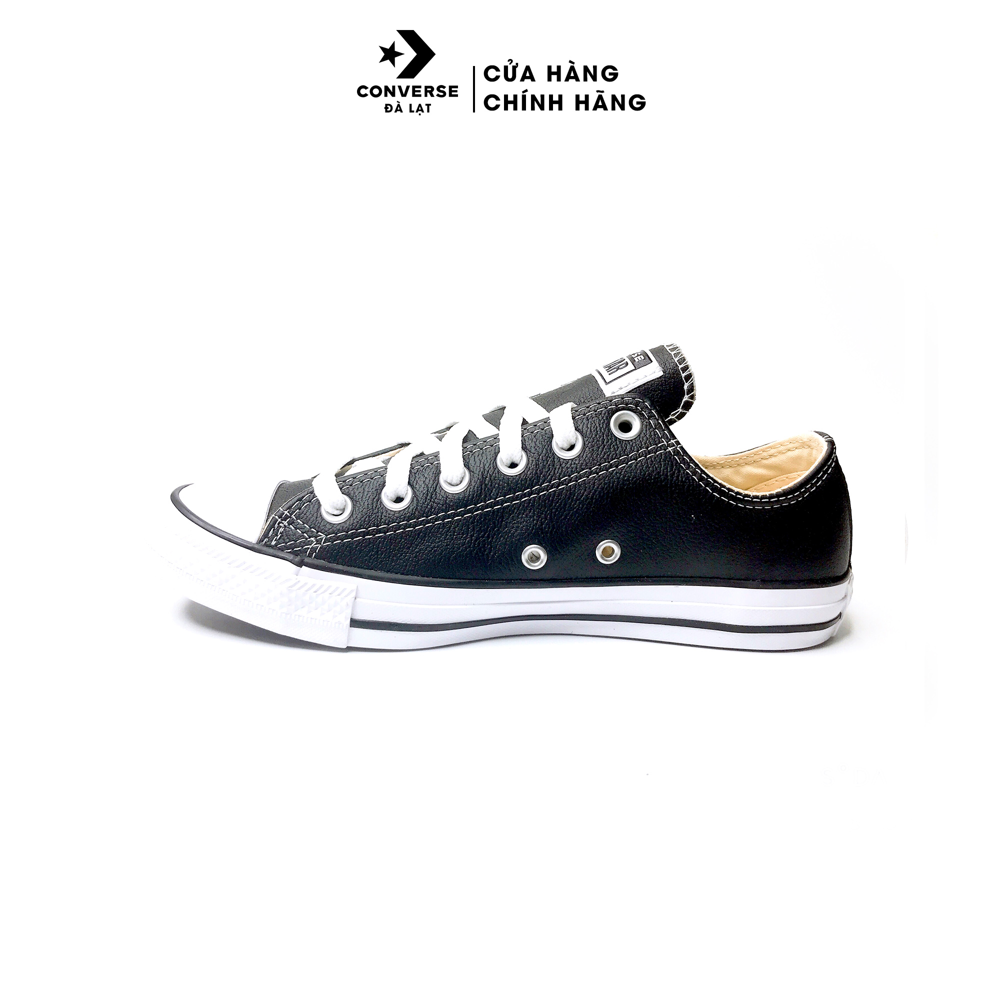 Giày Sneaker ConverseChuck Taylor All Star Leather Black - 132174C