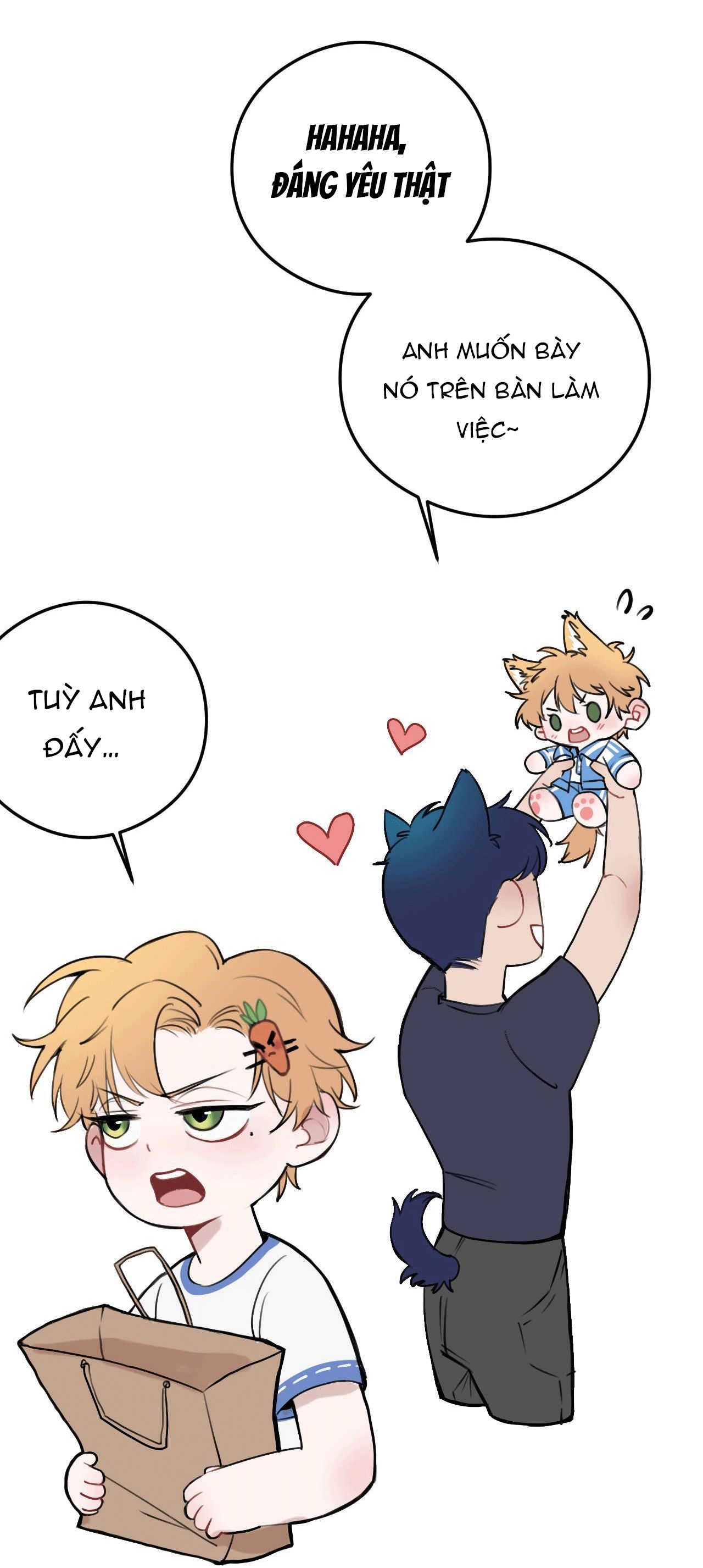 rốt cuộc bé mèo đang nghĩ gì ? chapter 9.5 12